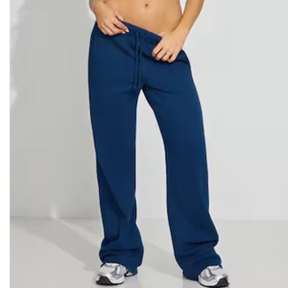 Garage Pants - Garage Women's Midnight Blue Ultra Fleece Straight Leg Sweatpants Size S